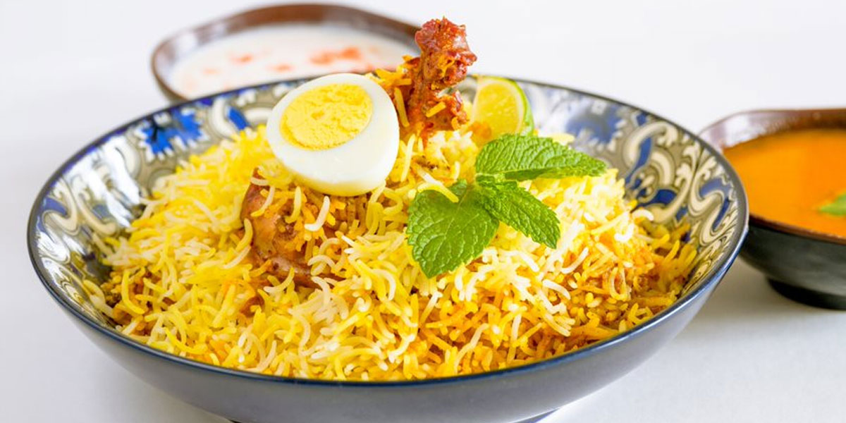 Hyderabad Chicken(Halal) Dum Biryani -Athidhi Indian
